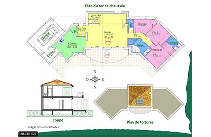 Construction maison contemporaine en Provence